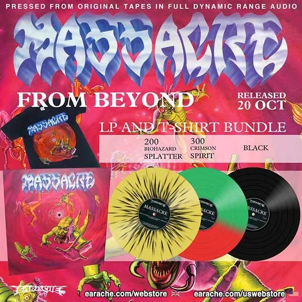 massacre from beyond re-issue