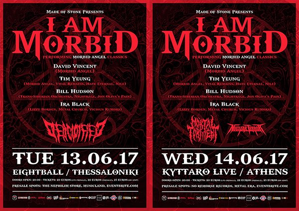 I AM MORBID LIVE