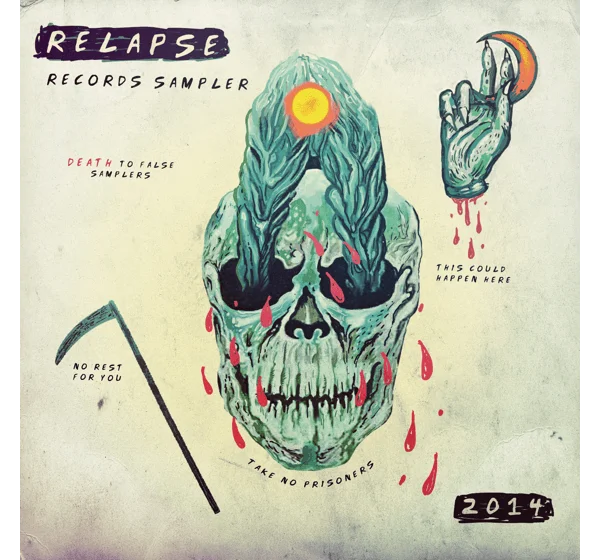 relapse records free sampler oct2014