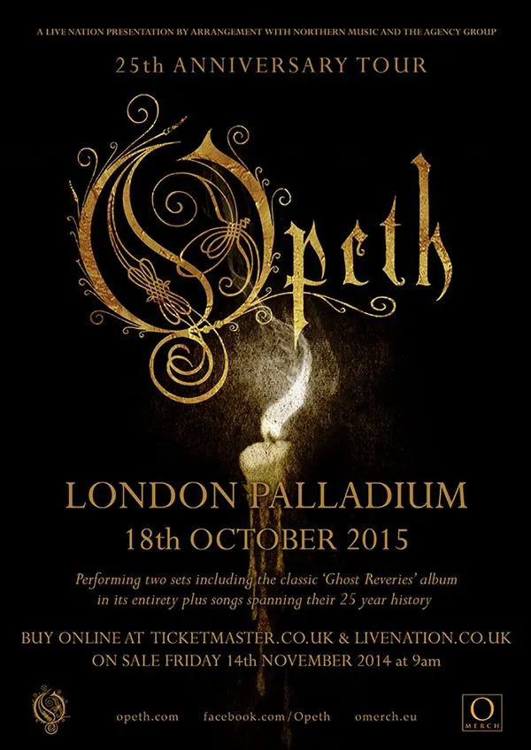 opeth palladium