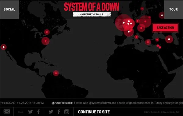system of a down 2015 tour