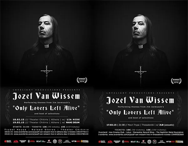 Jozef Van Wissem double poster