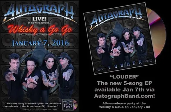 Autograph Louder promo