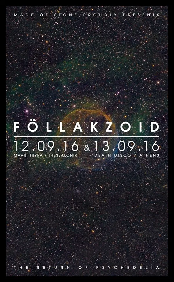 Follakzoid tour poster gre 2016