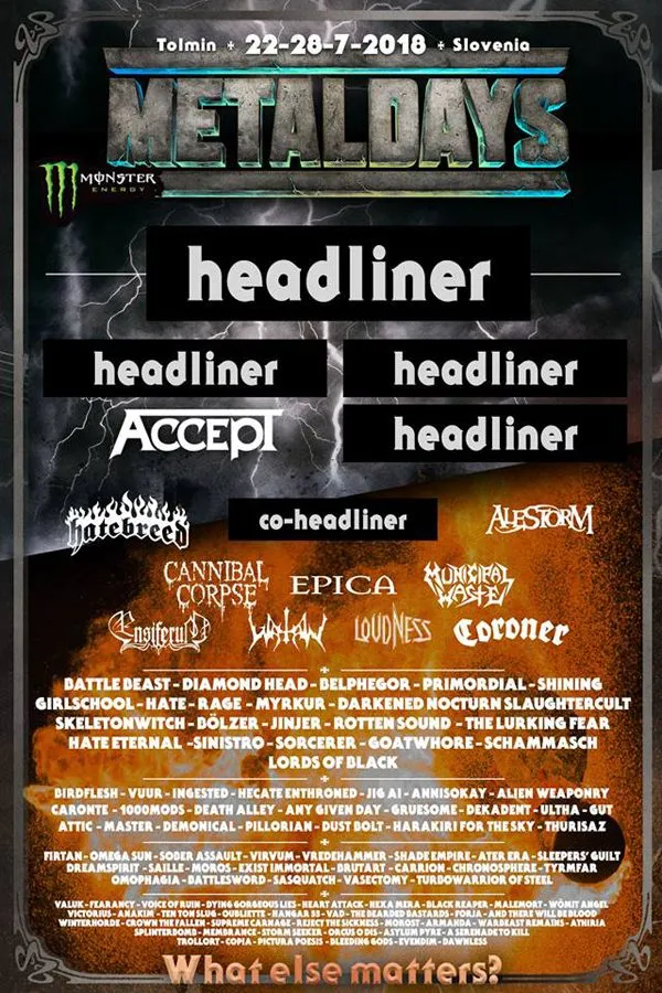 metaldays 2018 posterA